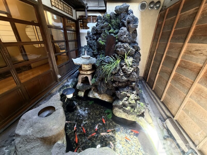 ぼたん 入口の様子 昭和の風情が漂う玄関