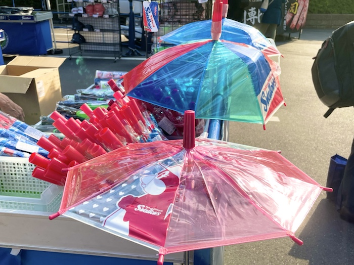 流行 東京ヤクルトスワローズ 応援傘用 神輿