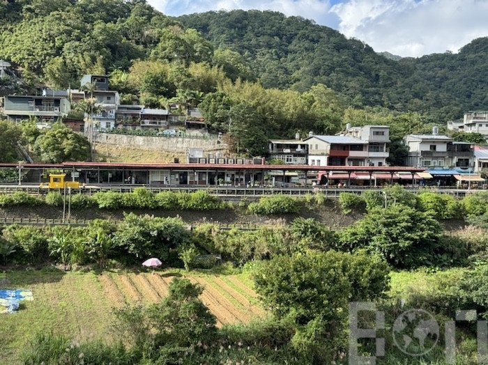 十份 街並み