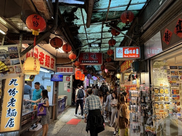 九份老街 路地の雰囲気