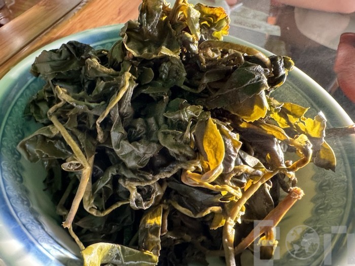 九份 お茶屋からの眺望と台湾茶
