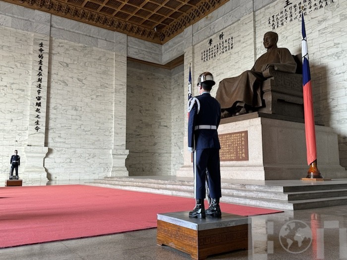 中正紀念堂 4階大広間 蒋介石像