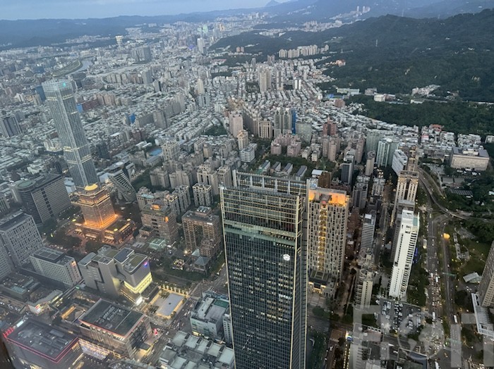 台北101 夜景パノラマ