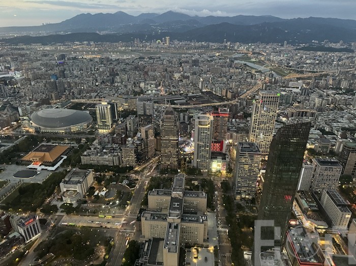 台北101展望台 夜景の眺め