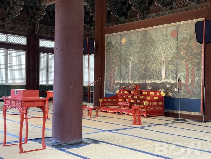 景福宮 勤政殿 正面の様子
