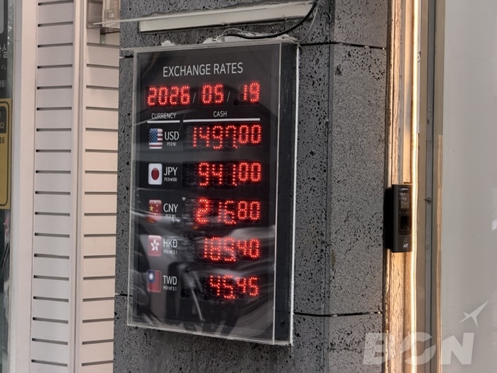 明洞エリアの賑わい